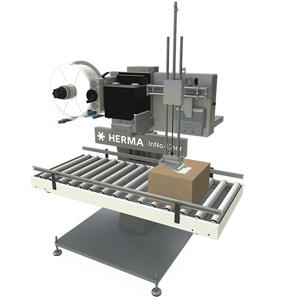 [Translate to 中文:] HERMA InNo-Liner Trägerloses Etikettendrucksystem