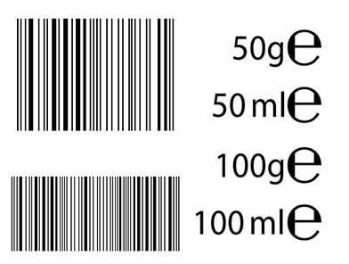 [Translate to 中文:] Kosmetik-Etikett Information: Barcodes zum Scannen